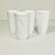 1970s Vintage Americana Arts & Crafts Indiana Glass Grape Milk Glass Tumblers - Set of 4. For Sale - Image 6 of 8