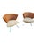 Postmodern 2-Tone Jada Slipper Chairs by Giorgio Saporiti, 1970s, Set of 2 For Sale - Image 10 of 10