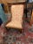 Brown Antique Victorian Style High Back Upholstered Rocking Chair. For Sale - Image 8 of 13