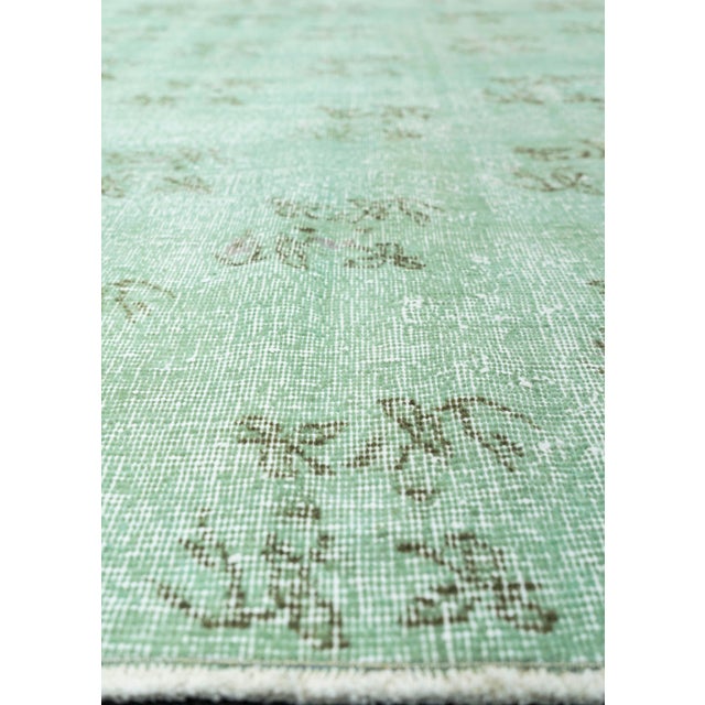 Turkish Vintage Rug 7'1" x 10'7" For Sale - Image 4 of 4
