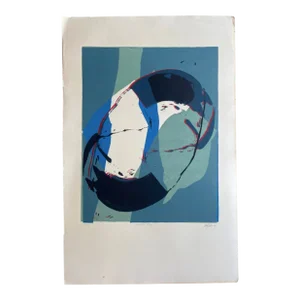 'Cosmic Egg' Silkscreen by Andy Lai, Circa 1970s