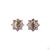 5.67 Carat Round Brilliant Cut Diamond Ruby Gold Earrings, Pair For Sale In New York - Image 6 of 9