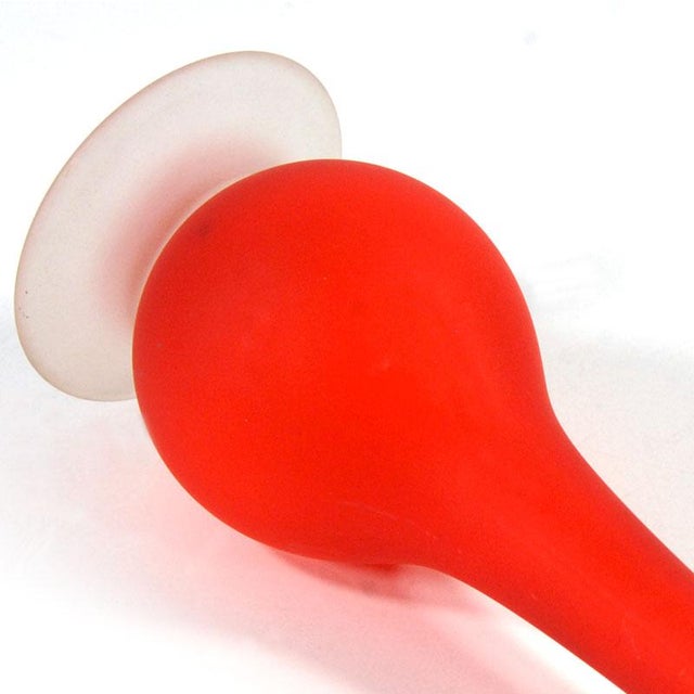 Glass Vintage Italian Murano Glass Vase by Carlo Moretti, 1960s For Sale - Image 7 of 9