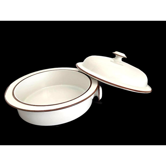 Vintage Dansk Bistro 3 Quart Casserole With Lid in Christianshavn Brown, 2 Piece Set For Sale In Miami - Image 6 of 13