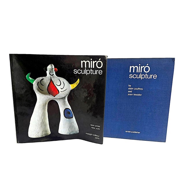 1974 1st Edition Art Book, "Miro Sculpture (1893-1993)", by Alain Jouffroy and Joan Teixidor, Includes 2 Original Lithographs For Sale - Image 9 of 16