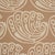 Traditional Schumacher Ramsgate Wallcovering In Tan For Sale - Image 3 of 6