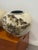1980s Signed Asian Hand- Painted Scenic Vases | Moon Jars For Sale - Image 9 of 12