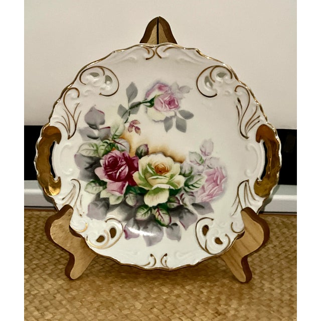 Vintage Arnart Gold Handled Platter Chairish