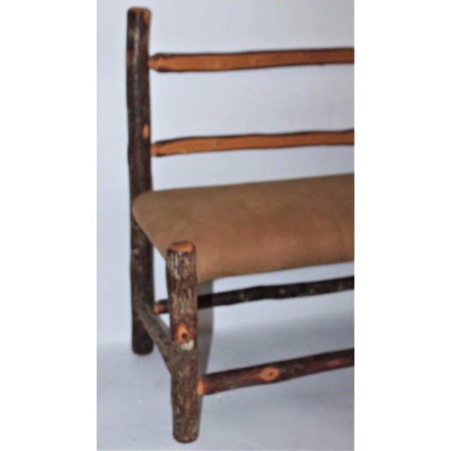 1950s Old Hickory Children's Bench For Sale - Image 5 of 8