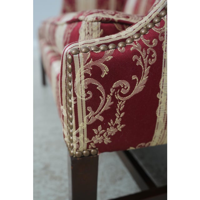 Kittinger Colonial Williamsburg Wa - 1055 Mahogany Camelback Sofa Loveseat For Sale - Image 11 of 18