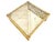 Glass Vintage Bamboo Square Glass Top Coffee Table For Sale - Image 7 of 8