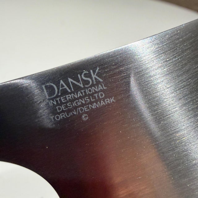 Vintage Dansk Scandinavian Modern Vivianna Torun Design Cheese Knife For Sale - Image 11 of 11
