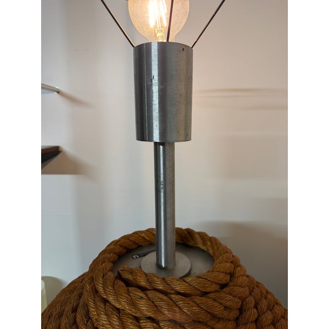 1990s Monumental Sculptural Rope Floor Lamp by Fusion Specialties For Sale - Image 14 of 17