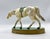 White Art Deco Aluminium Desk Tray with Horse Figure, 1930s For Sale - Image 8 of 14