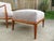T.H. Robsjohn Gibbings New Upholstery ~ t.h. Robsjohn-Gibbings Lounge Chair & Ottoman ~ Mid Century Modern For Sale - Image 4 of 17