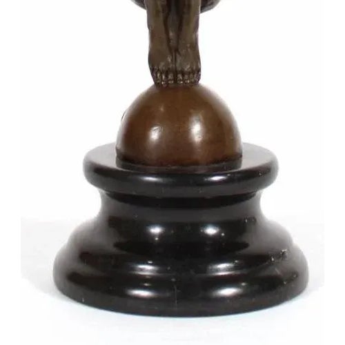 Vintage Dancer Sculpture For Sale - Image 5 of 6