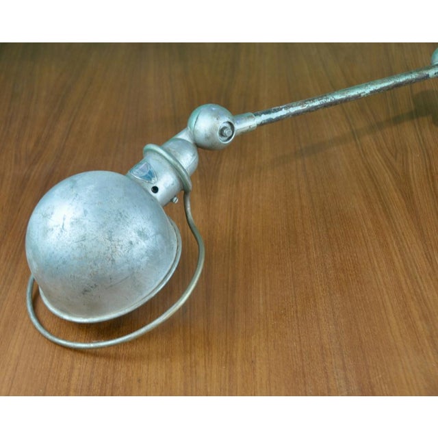 Industrial Jielde One-Arm Lamp by Jean-Louis Domecq for Jieldé, 1950s For Sale - Image 9 of 10