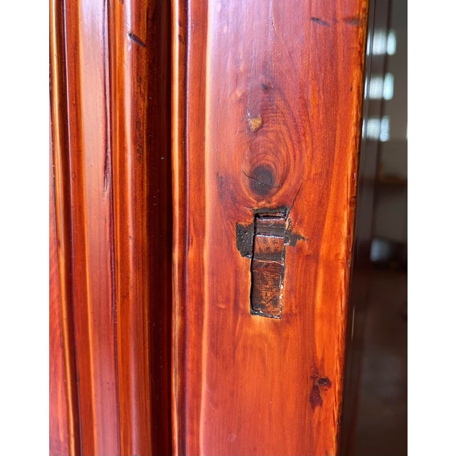 19th-Century Chinese Altar Coffer With "Cloud" Spandrels - Archival Label Discovery For Sale - Image 13 of 16