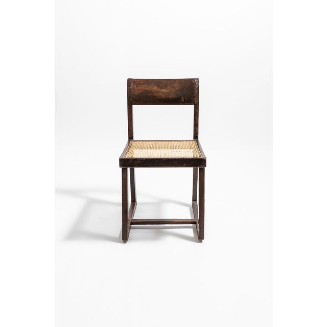 Box Chair by Pierre Jeanneret, 1960s For Sale - Image 9 of 10