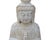 Vintage Chinese Marble Seated Buddha Statue, perfect for a home temple or meditation room or zen garden. In a seated...