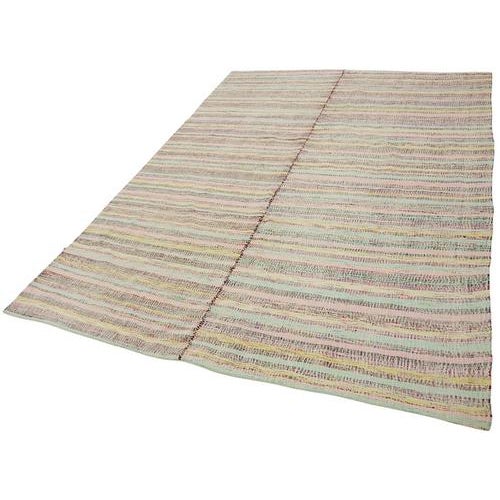 Vintage Turkish Flatweave Kilim Rug For Sale - Image 3 of 7