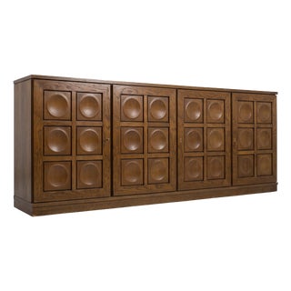 Vintage Brutalist Sideboard from Gerhard Bartels, 1970s For Sale