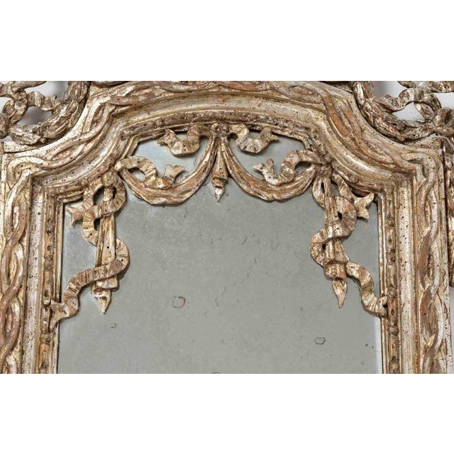 18th Century Louis XVI Mercury Mirror For Sale - Image 6 of 8