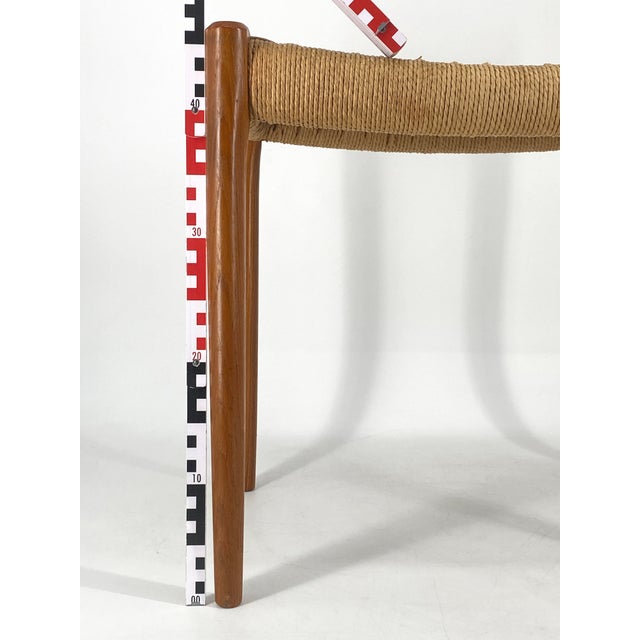 Vintage 80A Ottoman in Teak by Niels Otto Møller for J.L. Møller Møbelfabrik, 1960s For Sale - Image 6 of 12