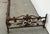 Antique Italian Hand-Forged Wrought Iron Fireplace Fender, 58” Wide, Floral Scroll & Fleur-De-Lis Architectural Hearth Guard For Sale - Image 12 of 12