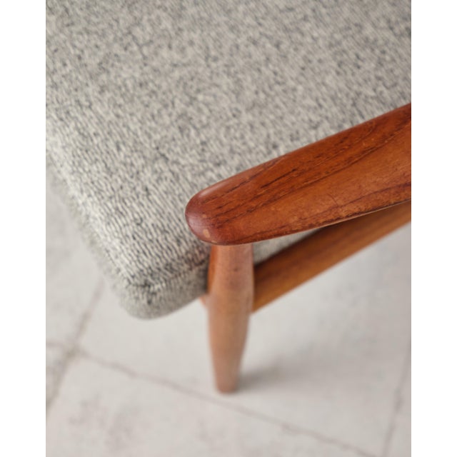 Teak Armchair by Grete Jalk for France & Søn, Denmark, 1950s For Sale - Image 13 of 18