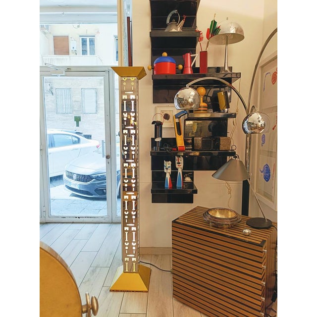 Italian Ollo Floor Lamp by Alessandro Mendini for Alchimia, 1980s For Sale - Image 6 of 11