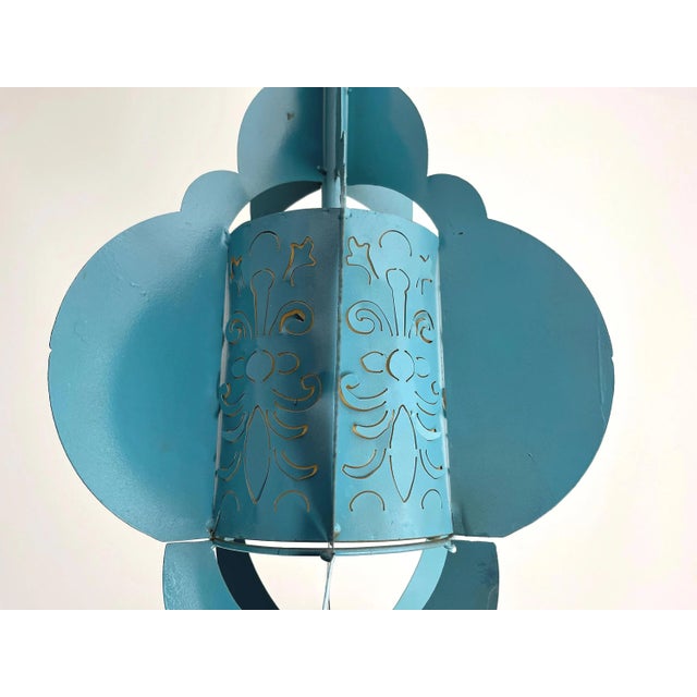 Modern Pierced Moroccan Pendant Lights, Pair For Sale - Image 12 of 18