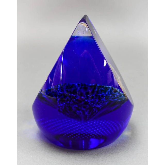 Caithness Scotland Star Reflection Signed Glass Paperweight Limited Ed. 38/650 For Sale - Image 4 of 8