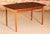 1950s Mid-Century Extendable Walnut Dining Table and Chairs from Vanson, 1950s, Set of 5 For Sale - Image 5 of 18