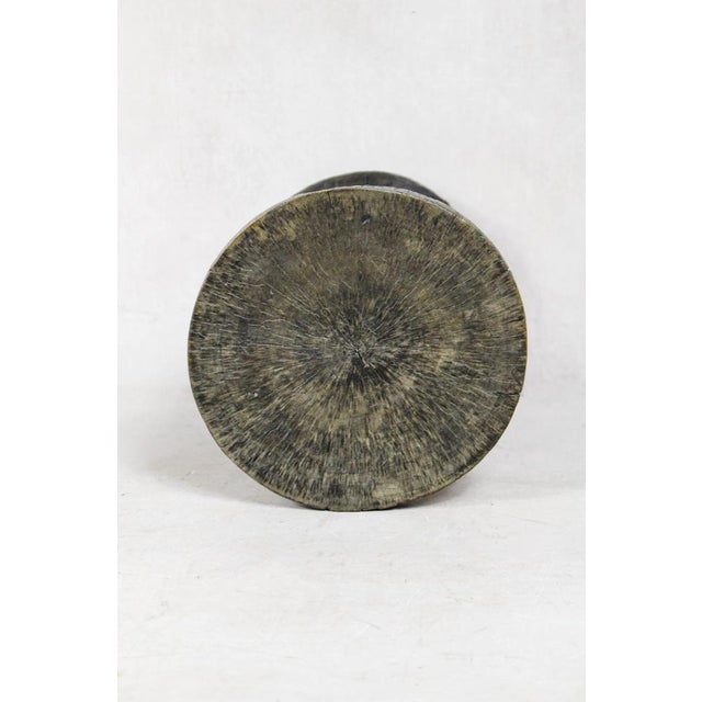 Tonga Stool in Wood For Sale - Image 4 of 5