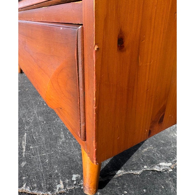 Brown Mid Century Franklin Shockey Smallboy For Sale - Image 8 of 12