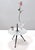 Postmodern Tripod Beech and Glass Side Table by Cesare Lacca, 1980s For Sale - Image 3 of 13