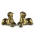 Gilded Bronze Lions, Nuremberg, 1500, Set of 2 For Sale - Image 6 of 8