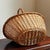 Mid 20th Century Mid-20th Century Traditional Farmhouse Gathering Basket For Sale - Image 5 of 11
