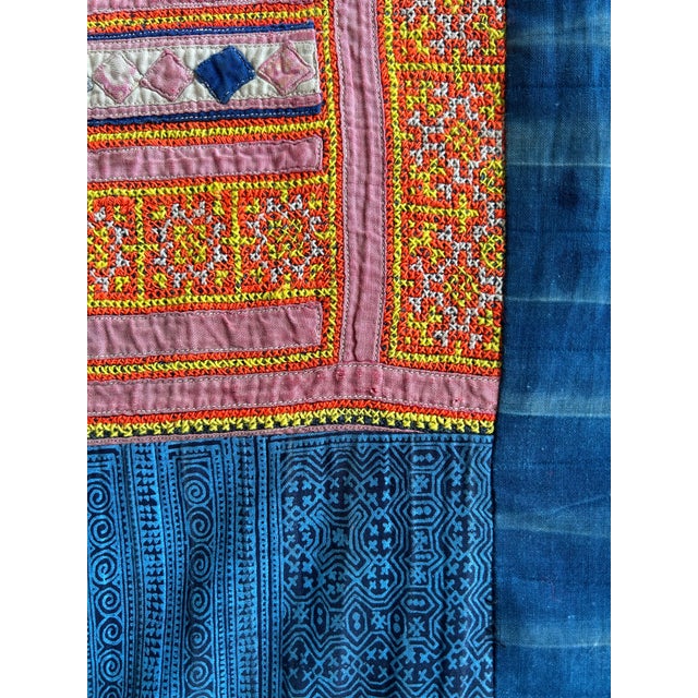 Modernplum 1980s Hmong Ceremonial Cloth, Southeast Asia For Sale - Image 4 of 6