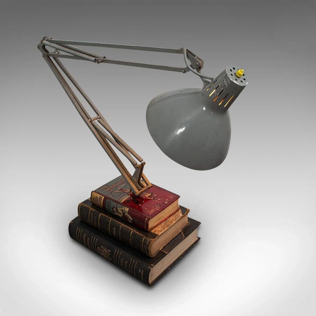 Vintage 1960s Anglepoise English Architect's Light Bibliophile Desk Lamp For Sale - Image 11 of 13