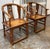 Chinese Antique Chinese Horseshoe Armchairs, Pair For Sale - Image 3 of 12