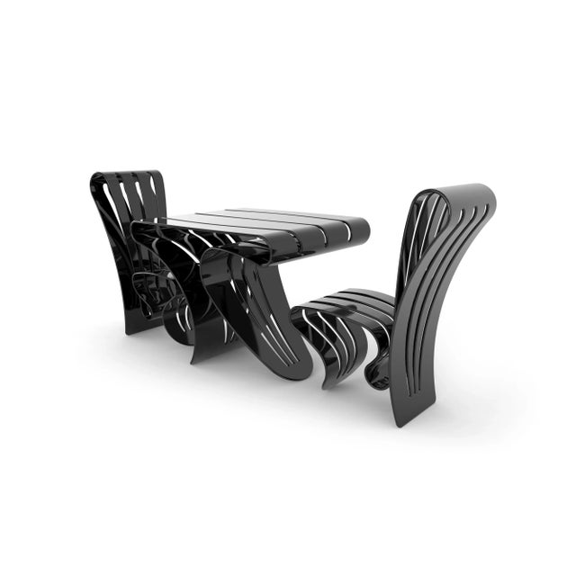 Limited Edition Corian Leaf Chair by Giancarlo Zema for Luxyde For Sale - Image 10 of 11