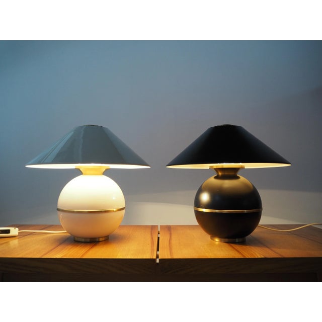 Metal Mid-Century Table Lamps from Napako, Czechoslovakia, 1960s, Set of 2 For Sale - Image 7 of 11