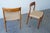 1960s Set of 6 Danish Modern Niels Otto Møller Rosewood Papercord Dining Chairs Models 57 & 77 For Sale - Image 10 of 17