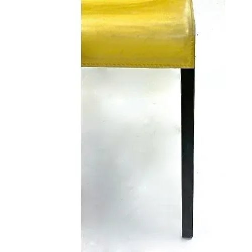 Metal Vintage Italian Arper Leather MCM Chair For Sale - Image 7 of 9