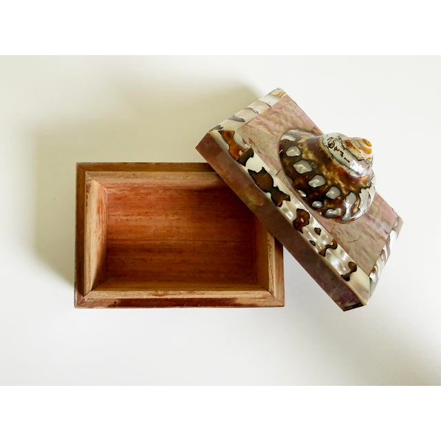 Wood Vintage Gumps Penshell Boxes, Set of 2 For Sale - Image 7 of 13