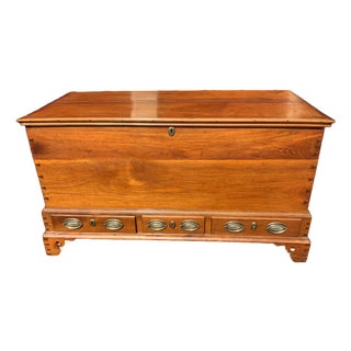 Walnut Blanket Box For Sale