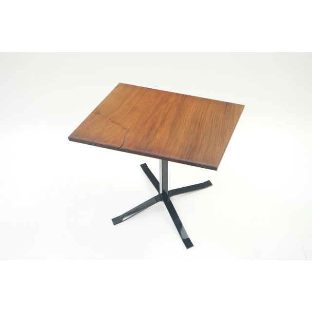 Modern Walnut Side Table Chairish