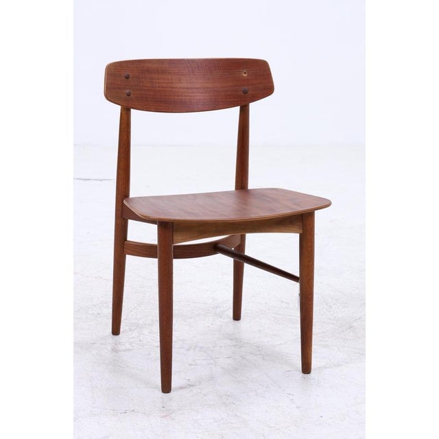 Mid-Century Danish Teak Dining Chair, 1960s For Sale - Image 3 of 14
